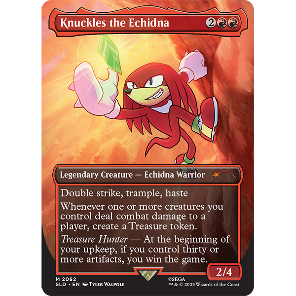 MTG: Secret Lair X Sonic- Friends and Foes, Nonfoil