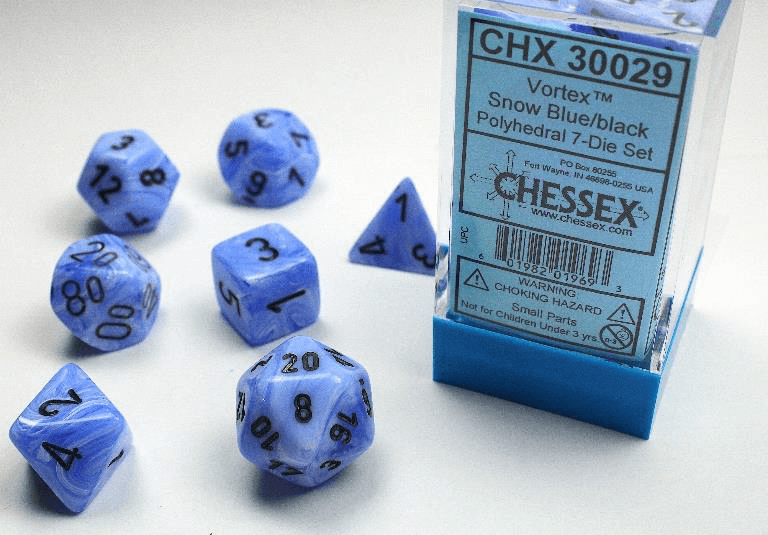 CHX 30029 - Show Blue/Black 7-Die Set