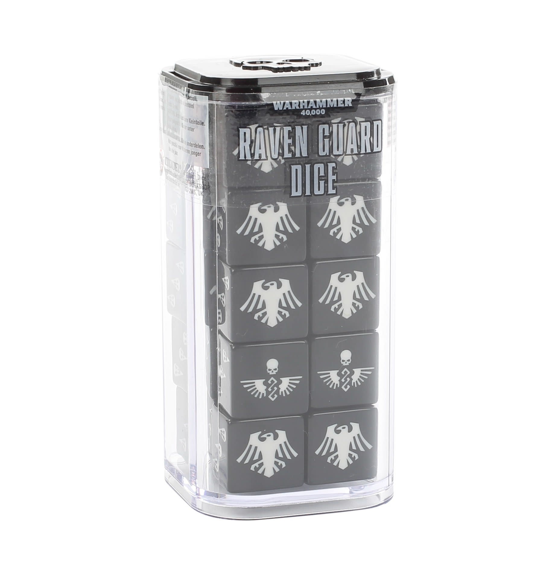 Warhammer 40k Raven Guard Dice set
