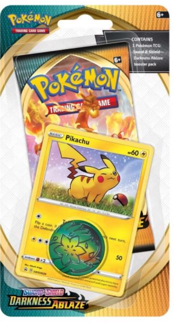 Sword & Shield - Darkness Ablaze Checklane Blister - Pikachu