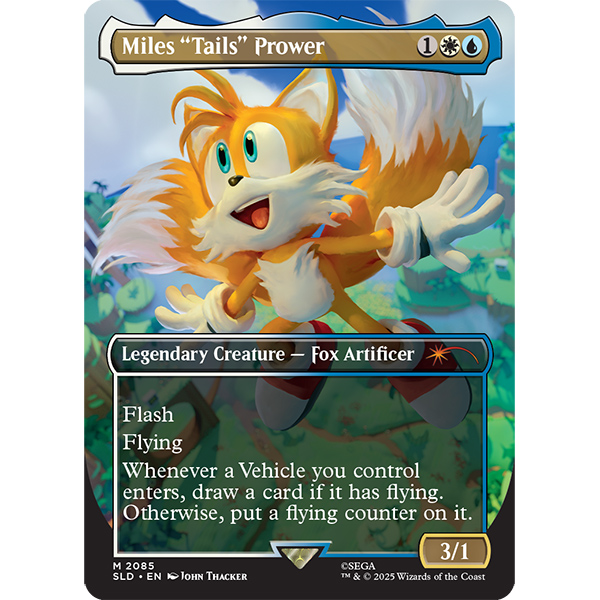 MTG: Secret Lair X Sonic- Friends and Foes, Nonfoil