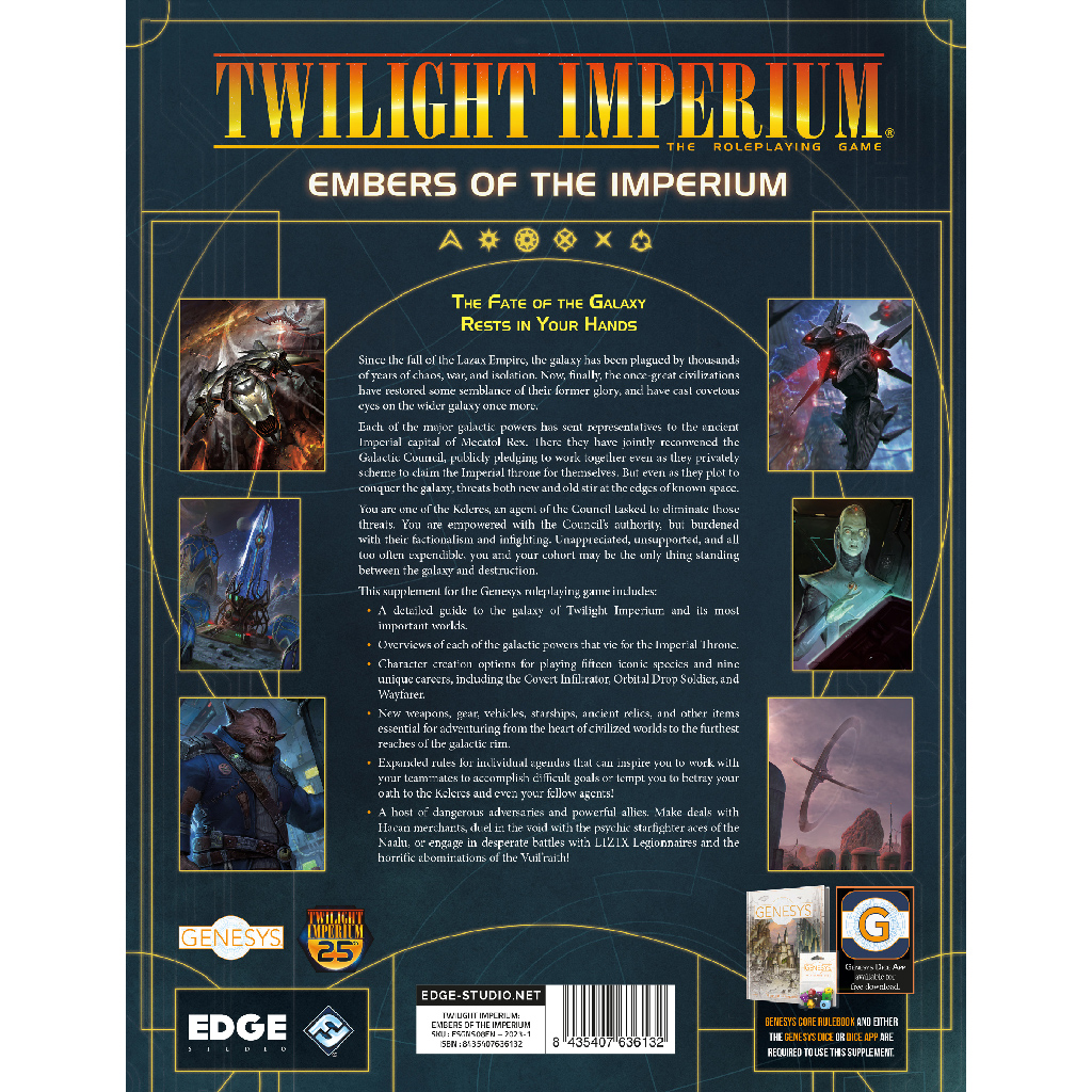 GENESYS: EMBERS OF THE IMPERIUM