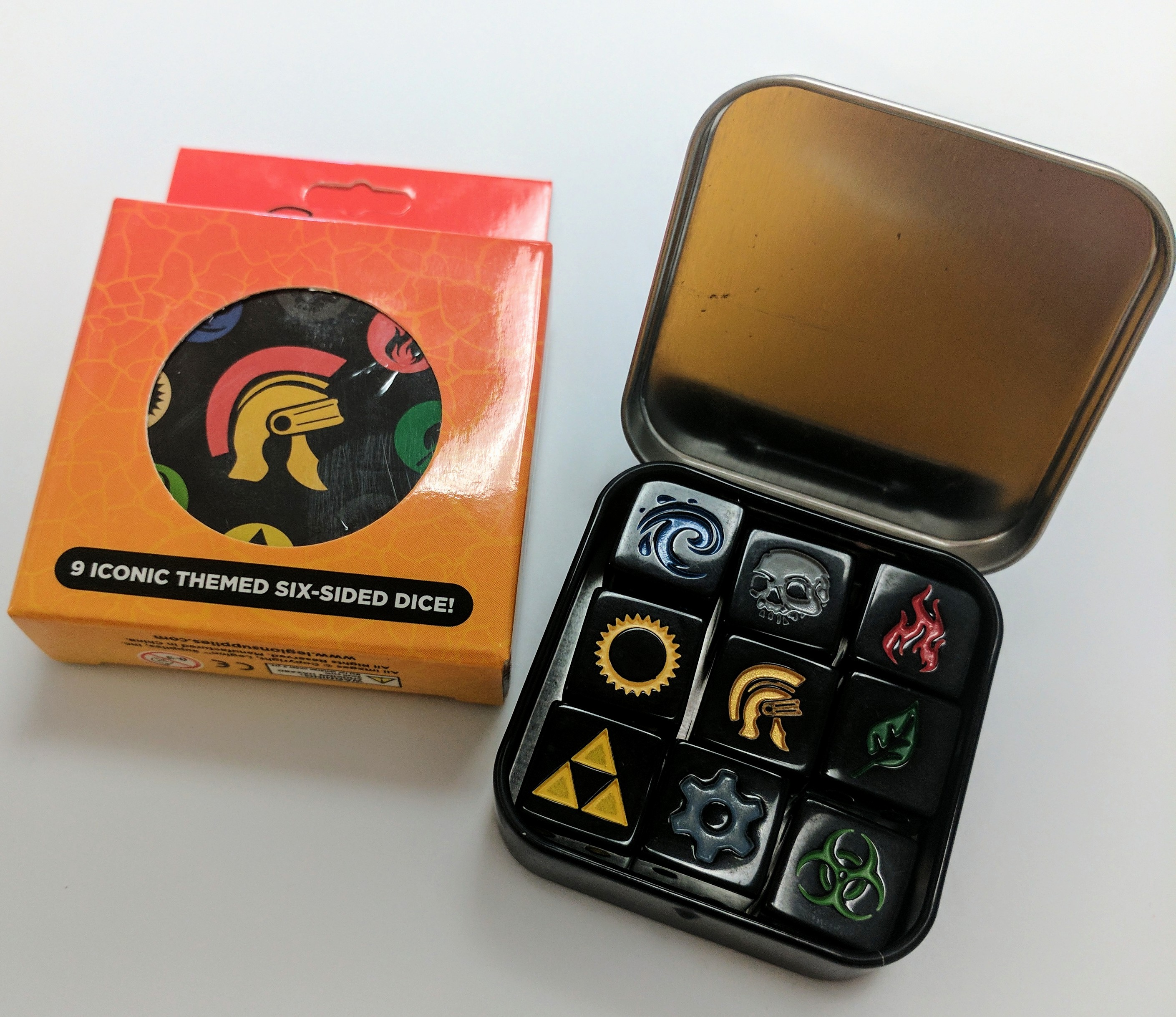 Dice Tin - Iconic Assortment d6