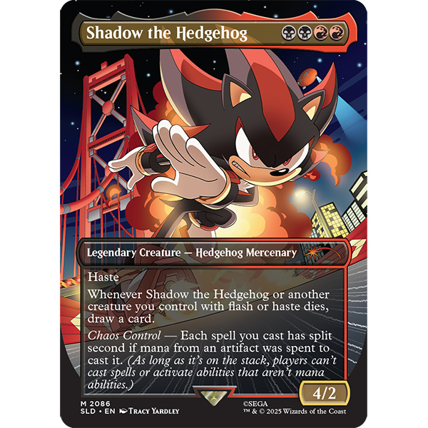 MTG: Secret Lair X Sonic- Friends and Foes, Nonfoil