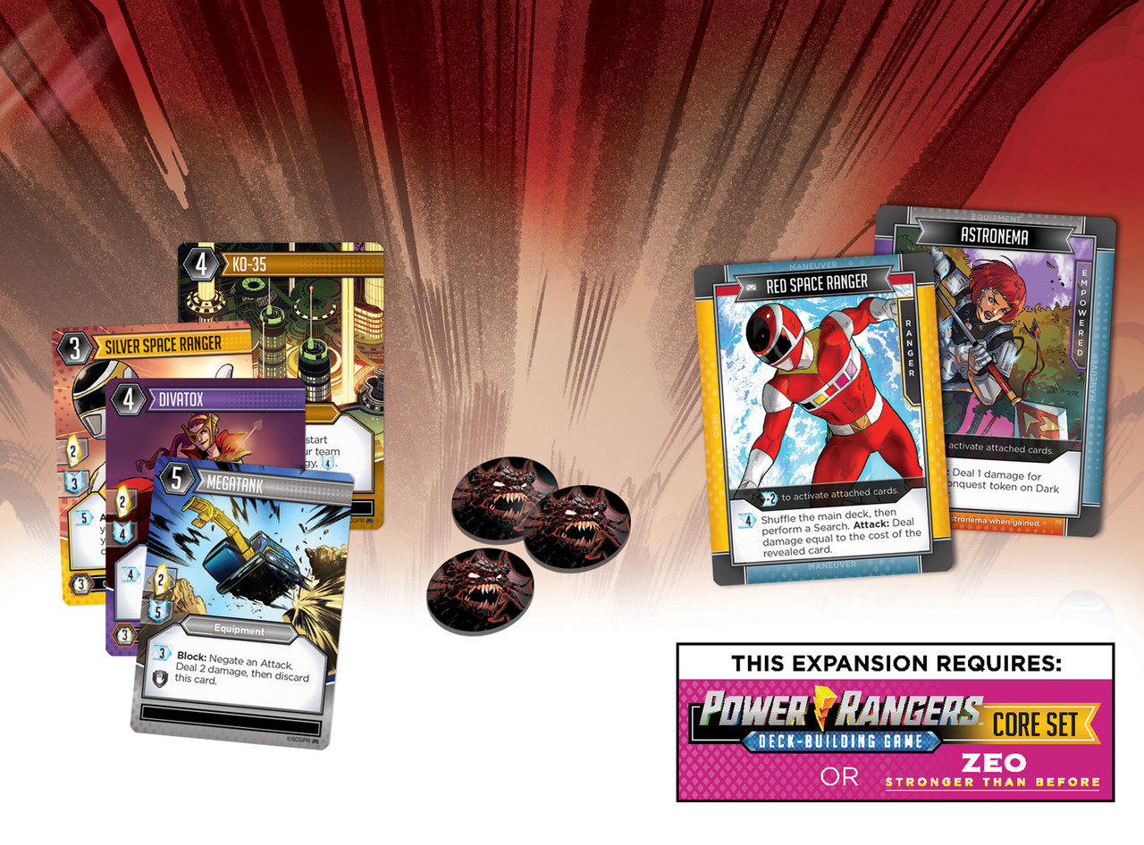 Power Rangers Deck-Building Game Flying Higher Expansion