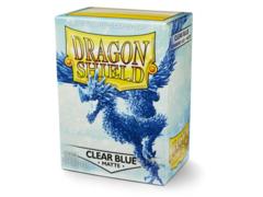 Dragon Shield Box of 100 in Matte Clear Blue