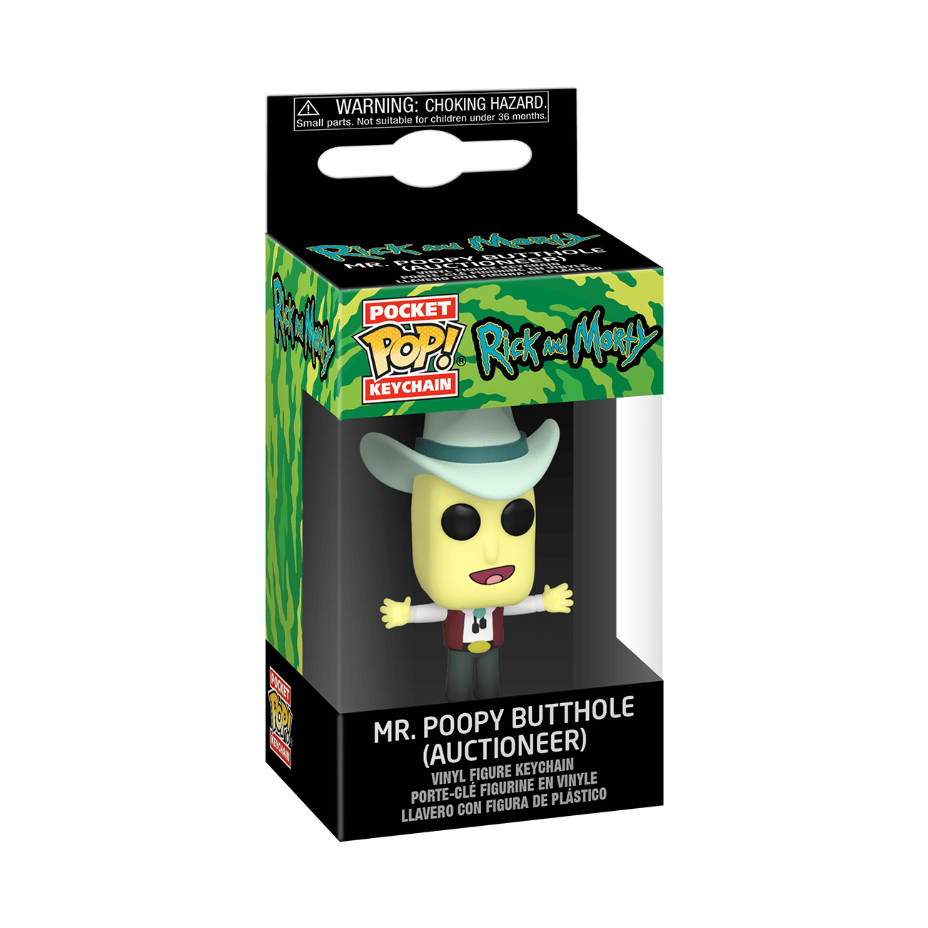 Mr. Poopy Butthole (Auctioneer) Keychain