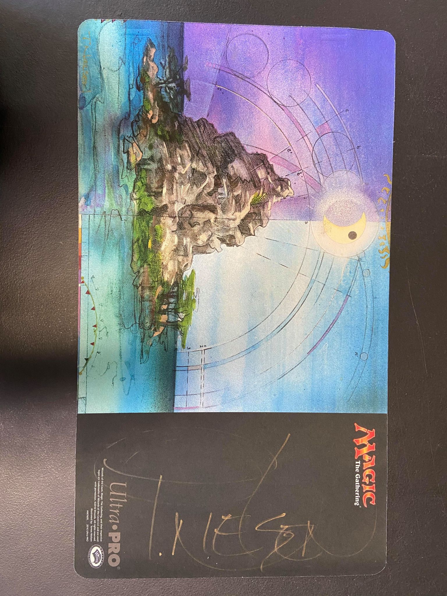 Guru land island retailer playmat