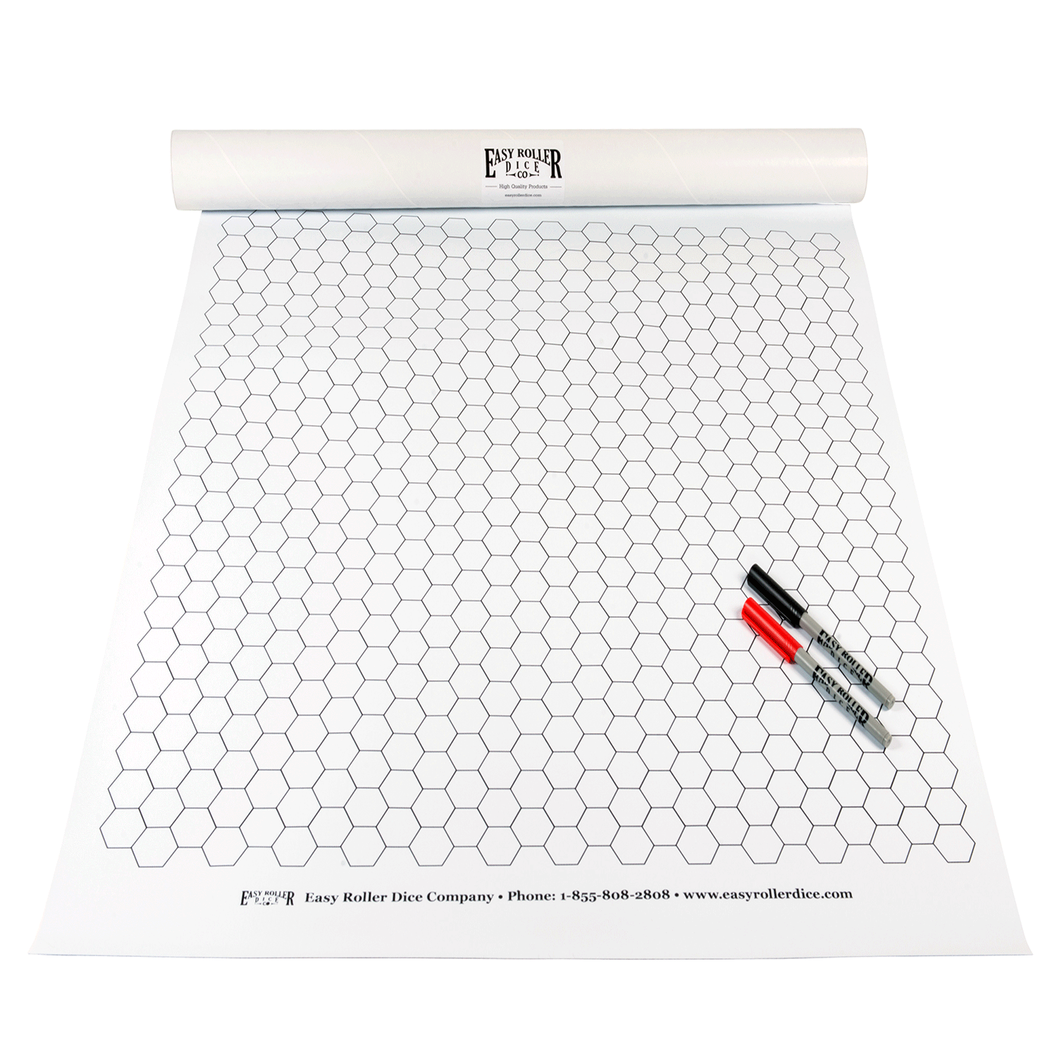 Easy Roller: Vinyl Double Sided With Hexes and Squares