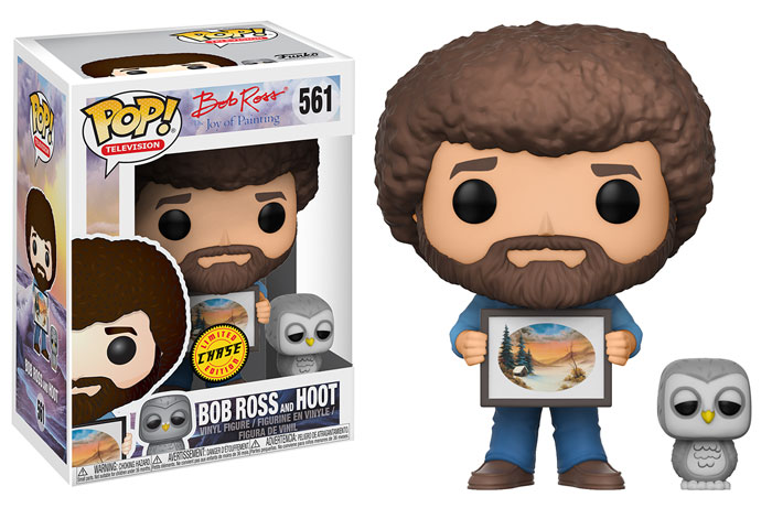 Funko Pop - Bob Ross & Hoot (Chase)