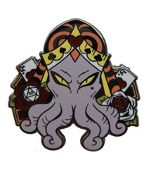 Alices Adventures in Diceland: Queen of Hearts - Enamel Pin