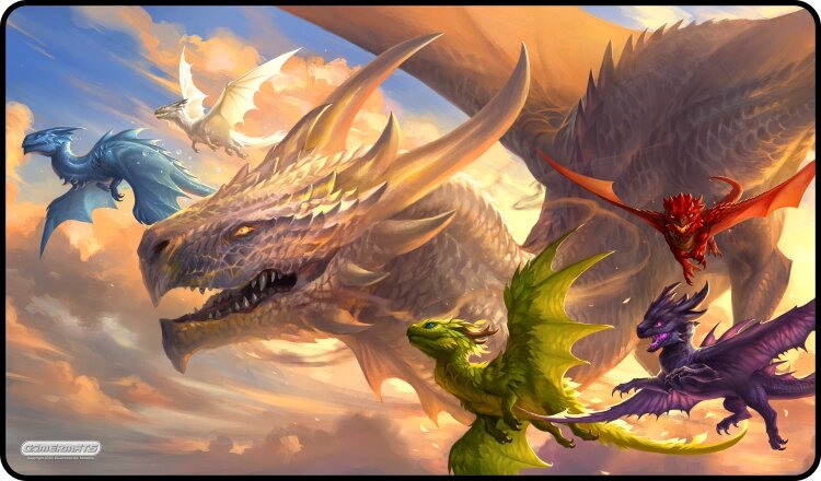 Baby Dragons Flight Lessons - Playmat