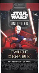 Star Wars TCG Twilight Of The Republic Booster Pack