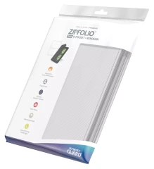 Ultimate Guard Zipfolio 160 8-pocket Xenoskin (UGD010352) - WHITE