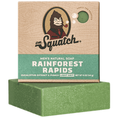 Dr Squatch Bar Soap RAINFOREST RAPIDS