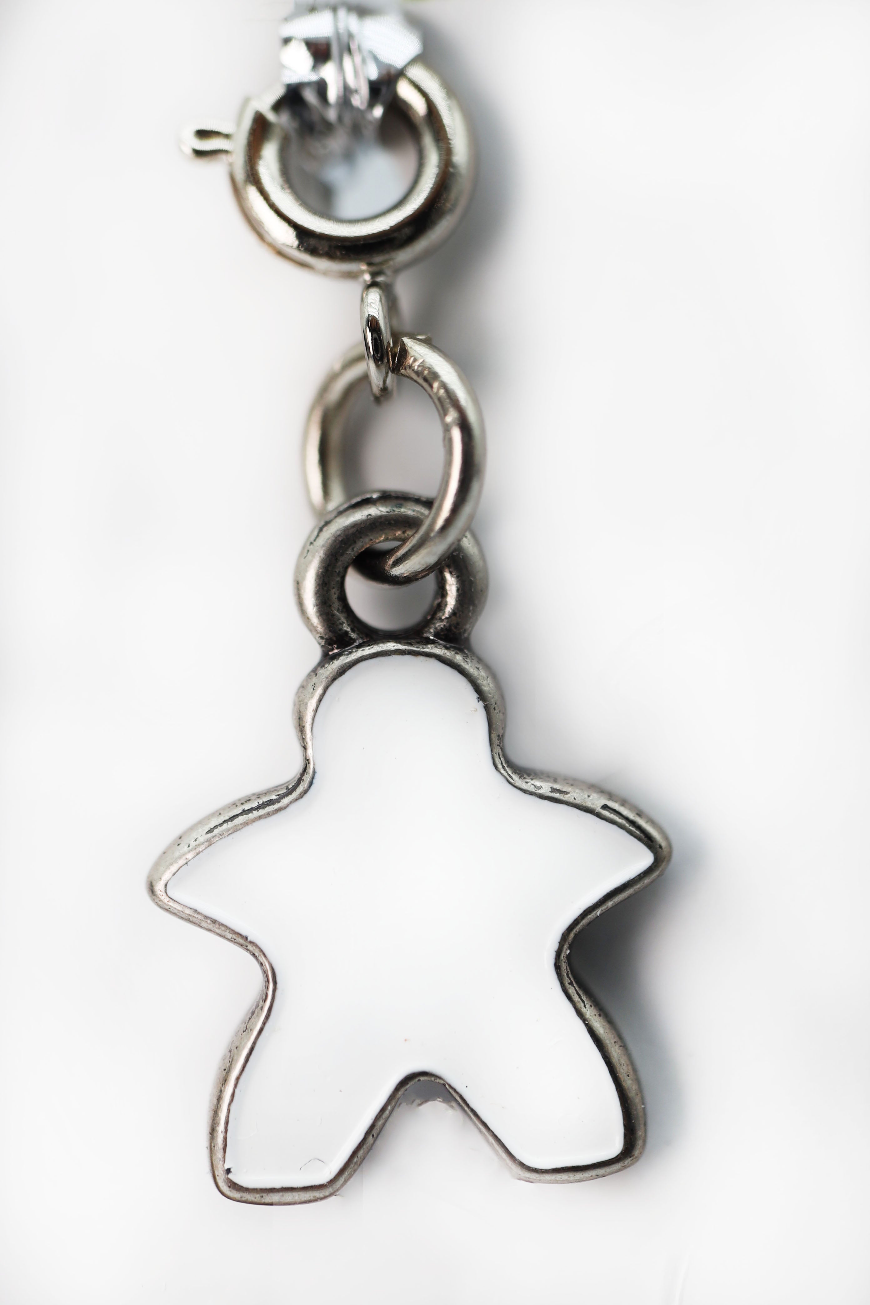 Travelers Trinkets: Meeple - White Charm