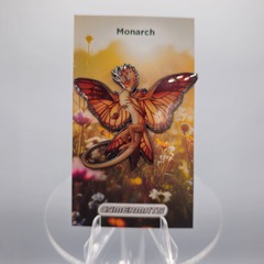 Monarch Fairy Dragon Enamel Pin