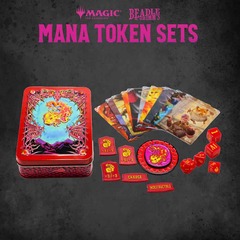 Beadle & Grimm's MTG Red Mana Metal Token Set