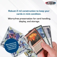 BCW Penny Sleeves 125ct pack