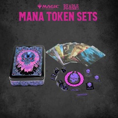 Beadle & Grimm's MTG Black Mana Metal Token Set