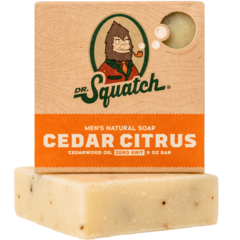 [DISCONTINUED] Dr Squatch Bar Soap CEDAR CITRUS