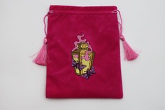 Moonlit Lantern Dice Bag - Pink