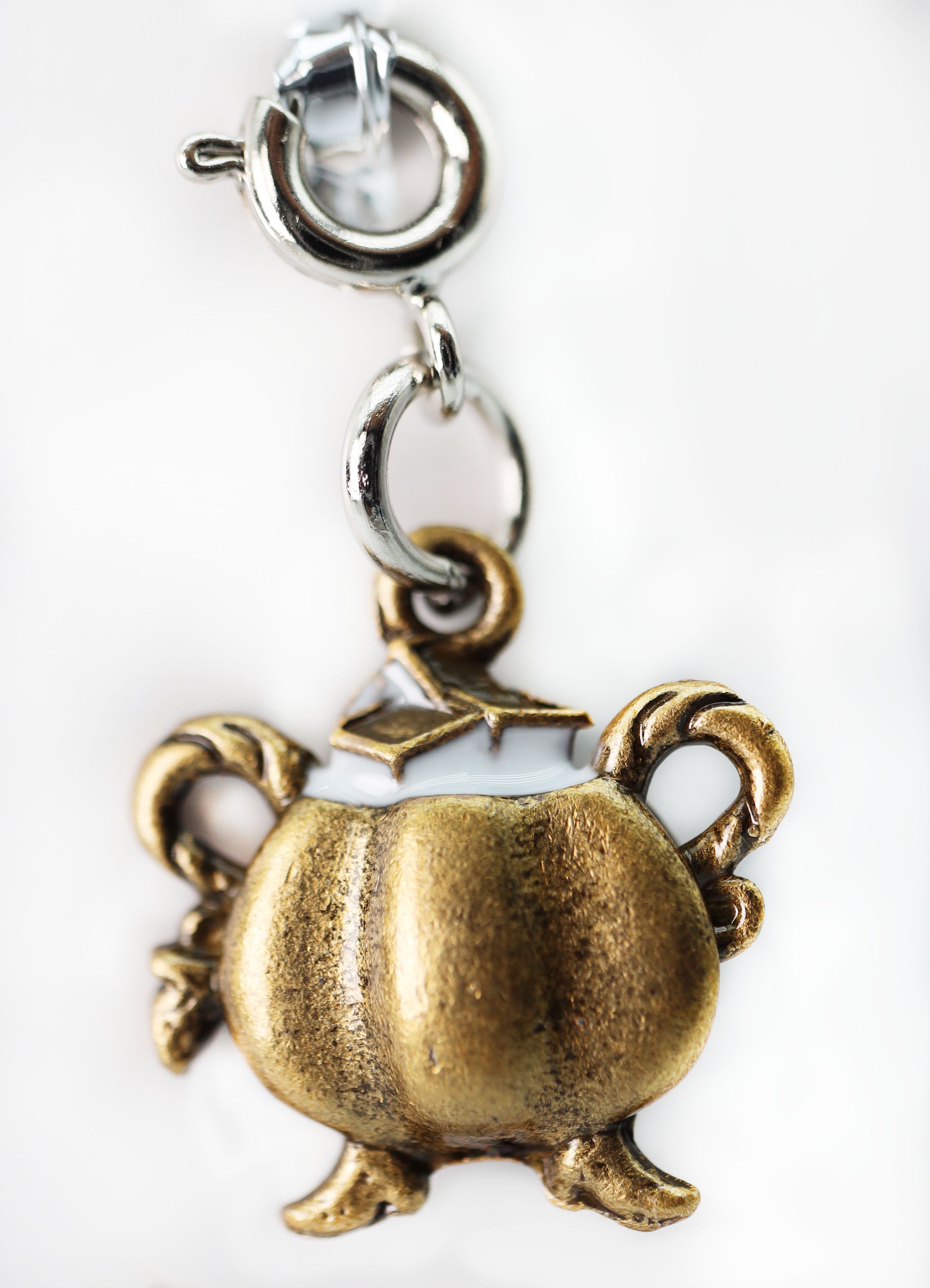 Travelers Trinkets: Pumpkin Sugar Bowl Charm