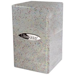 Ultra Pro Satin Tower Deck Box - Glitter Clear (15888)