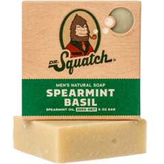 Dr Squatch Bar Soap SPEARMINT BASIL SCRUB