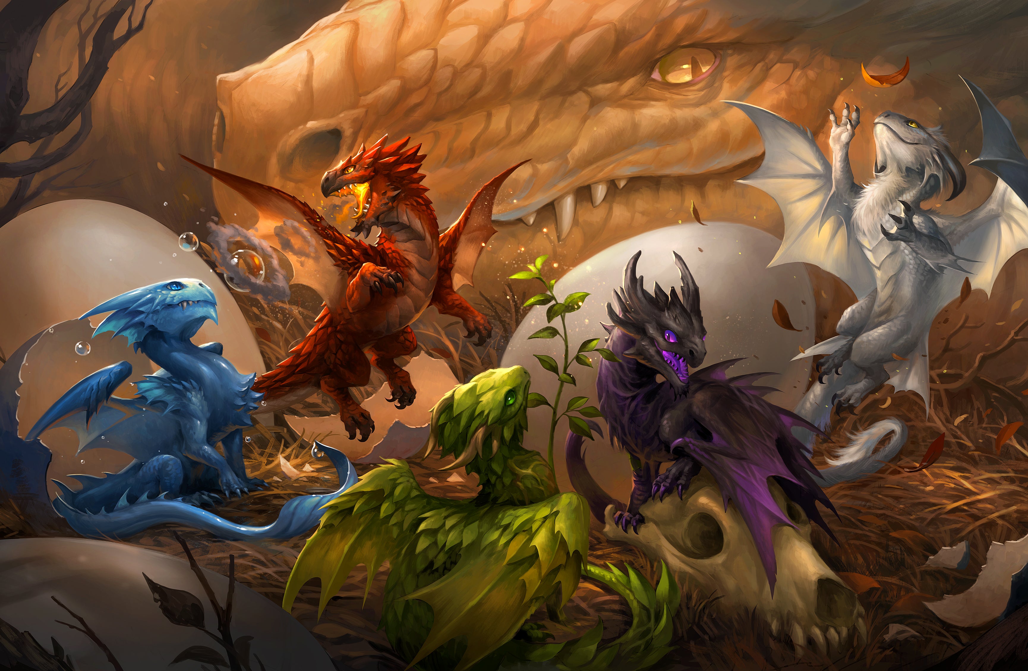 Baby Dragons - Playmat