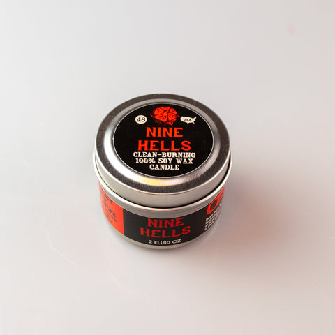 Nine Hells Gaming Candle - 2oz