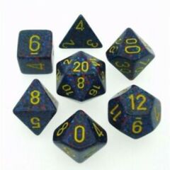 CHX25366 Speckled Twilight 7 Dice Set