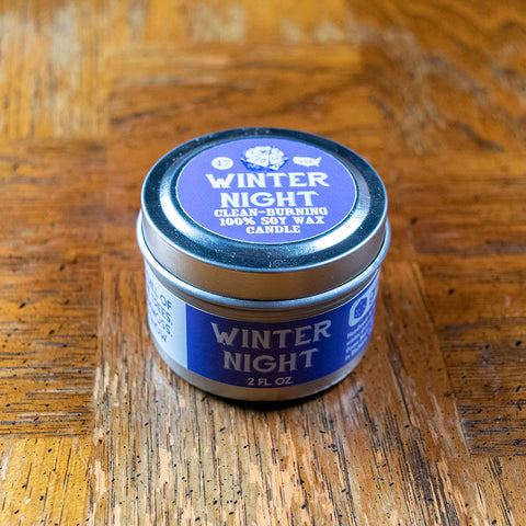 Winter Night Gaming Candle - 2oz