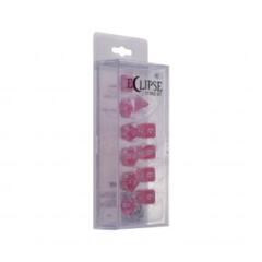 Eclipse 11 Piece Dice Set Hot Pink