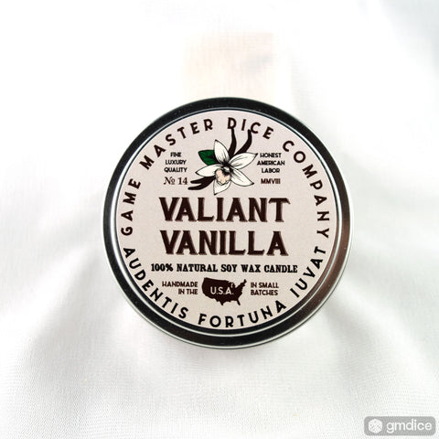 Valiant Vanilla Gaming Candle - 8oz
