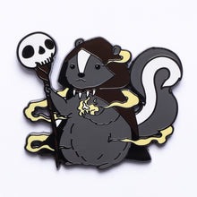 Quest's Reward Fine Art Pin - Balthazar Grimheart Skunk Warlock