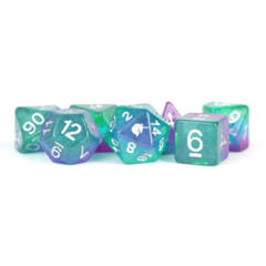 7 COUNT DICE POLY SET: UNICORN - AURORA