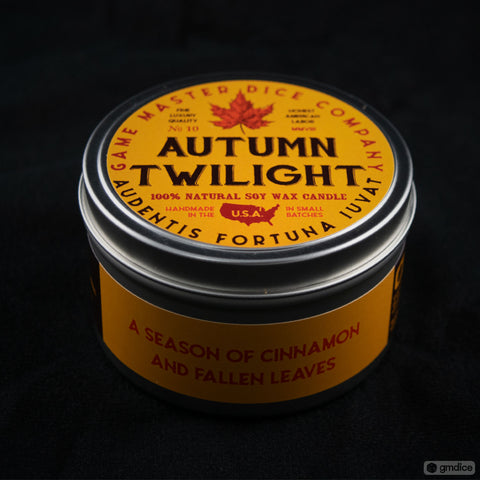 Autumn Twilight Gaming Candle - 2oz