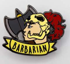 Foam Brain Games: Barbarian Pin