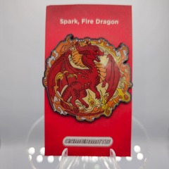 Spark, Fire Dragon Enamel Pin