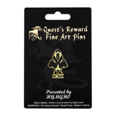Quest's Reward Fine Art Pin - Monk