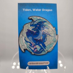 Tiden, Water Dragon Enamel Pin