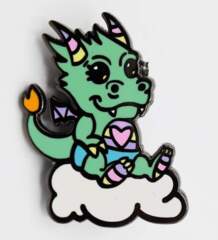 Foam Brain Games: Baby Dragon Pin