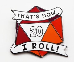 That's How I Roll Pride Pin - Community Lesbian