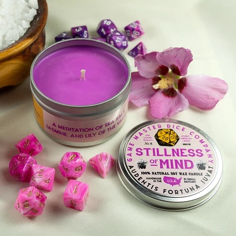 Stillness of Mind Gaming Candle - 2 oz