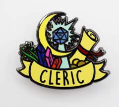 Foam Brain Games: Cleric Pin