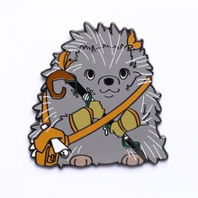 Quest's Reward Fine Art Pin - Luna Greenthorn Hedgehog Druid