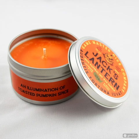 Jacks Lantern Gaming Candle - 2oz