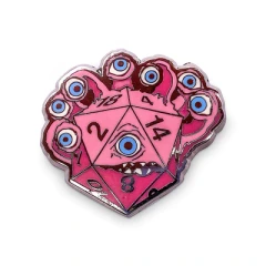Norse Foundry Adventure Pin - Eye tyrant - Variety of colors available