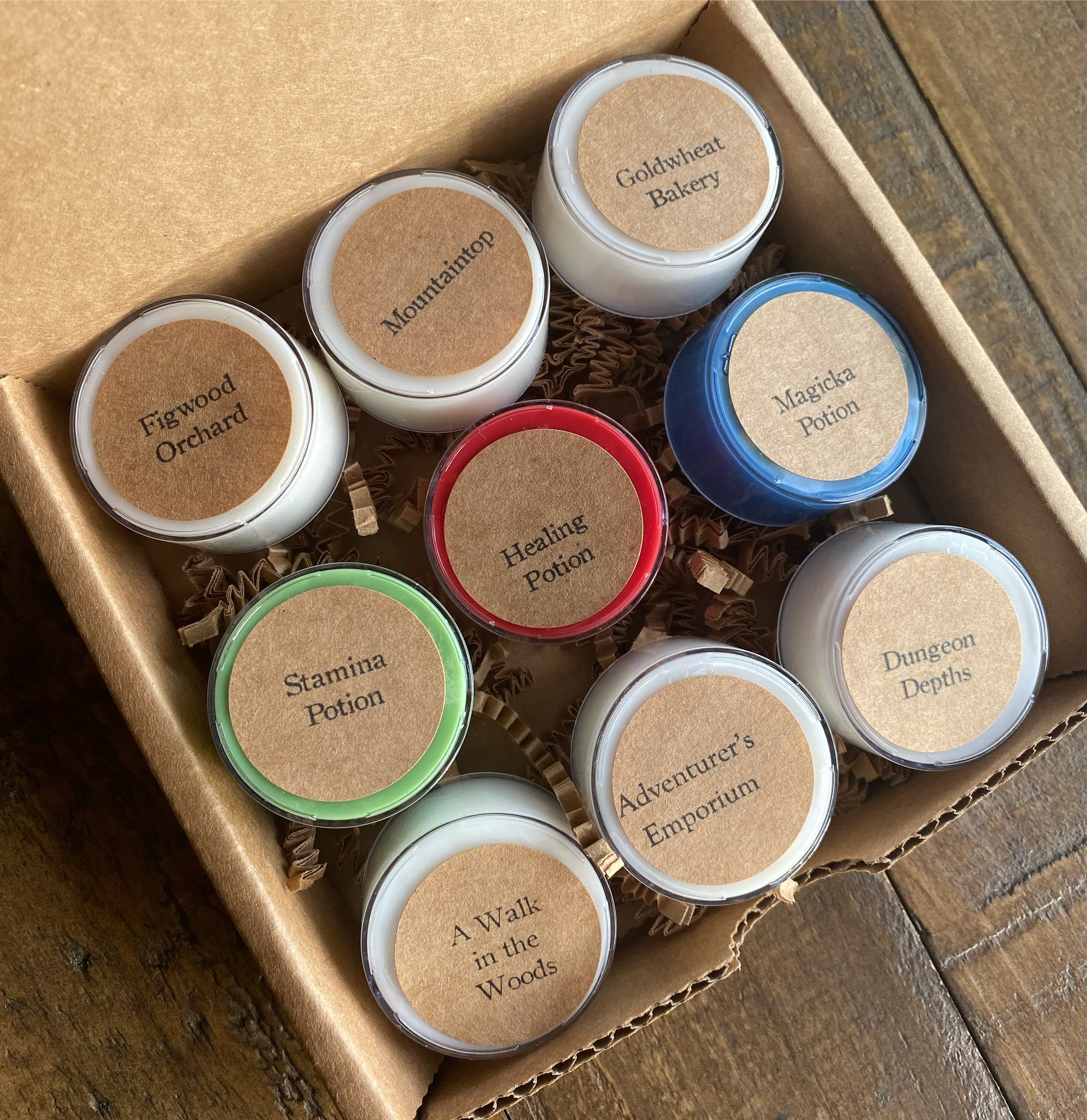 Cantrip Candle - Adventure in a box - Sample Set